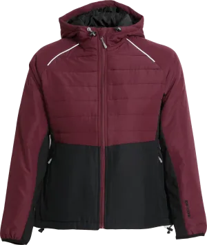 Dobsom Women&#x27;s R90 Hybrid Jacket Bordeaux | Buy Dobsom Women&#x27;s R90 Hybrid Jacket Bordeaux here | Outnorth