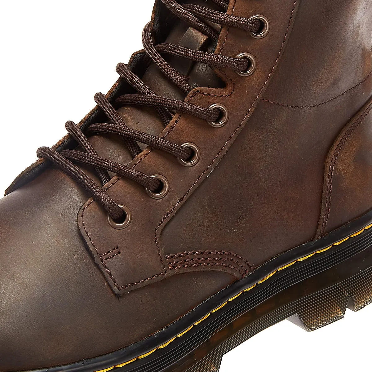 Dr. Martens Combs Crazy Horse Brown Boots