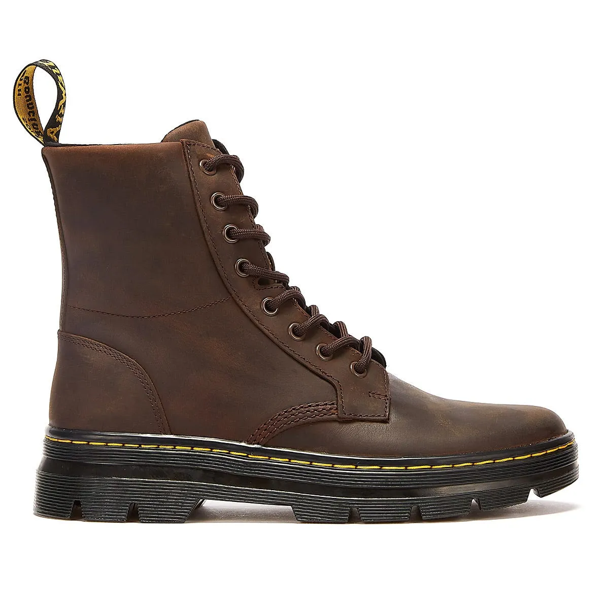 Dr. Martens Combs Crazy Horse Brown Boots