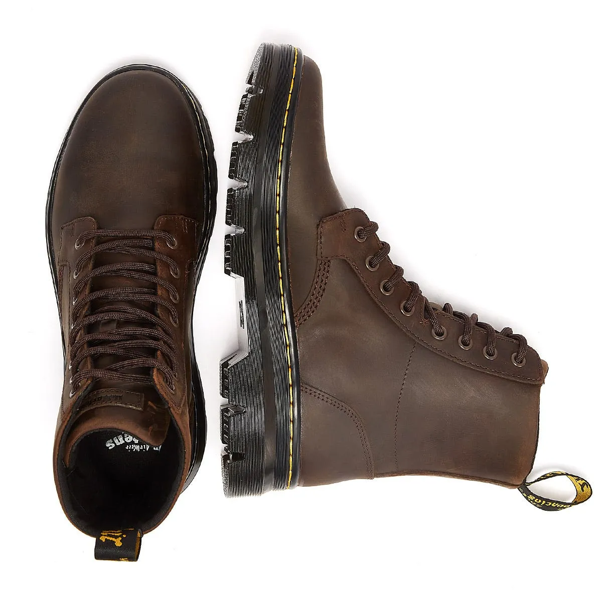 Dr. Martens Combs Crazy Horse Brown Boots