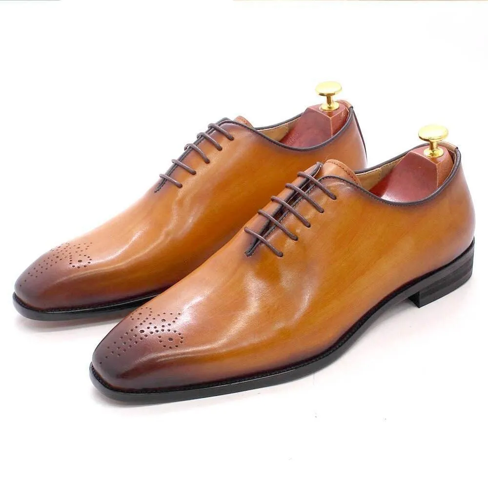 Dress Shoes -  Men Shoes - Formal Oxford Shoes