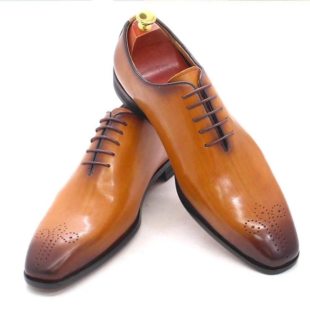 Dress Shoes -  Men Shoes - Formal Oxford Shoes