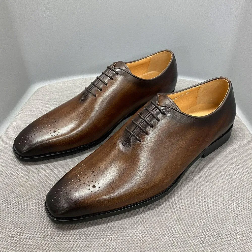 Dress Shoes -  Men Shoes - Formal Oxford Shoes