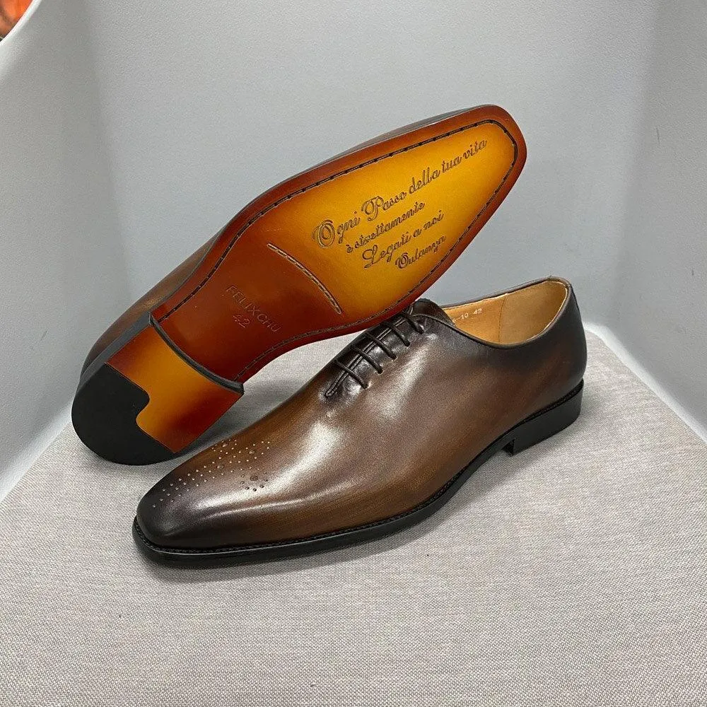 Dress Shoes -  Men Shoes - Formal Oxford Shoes