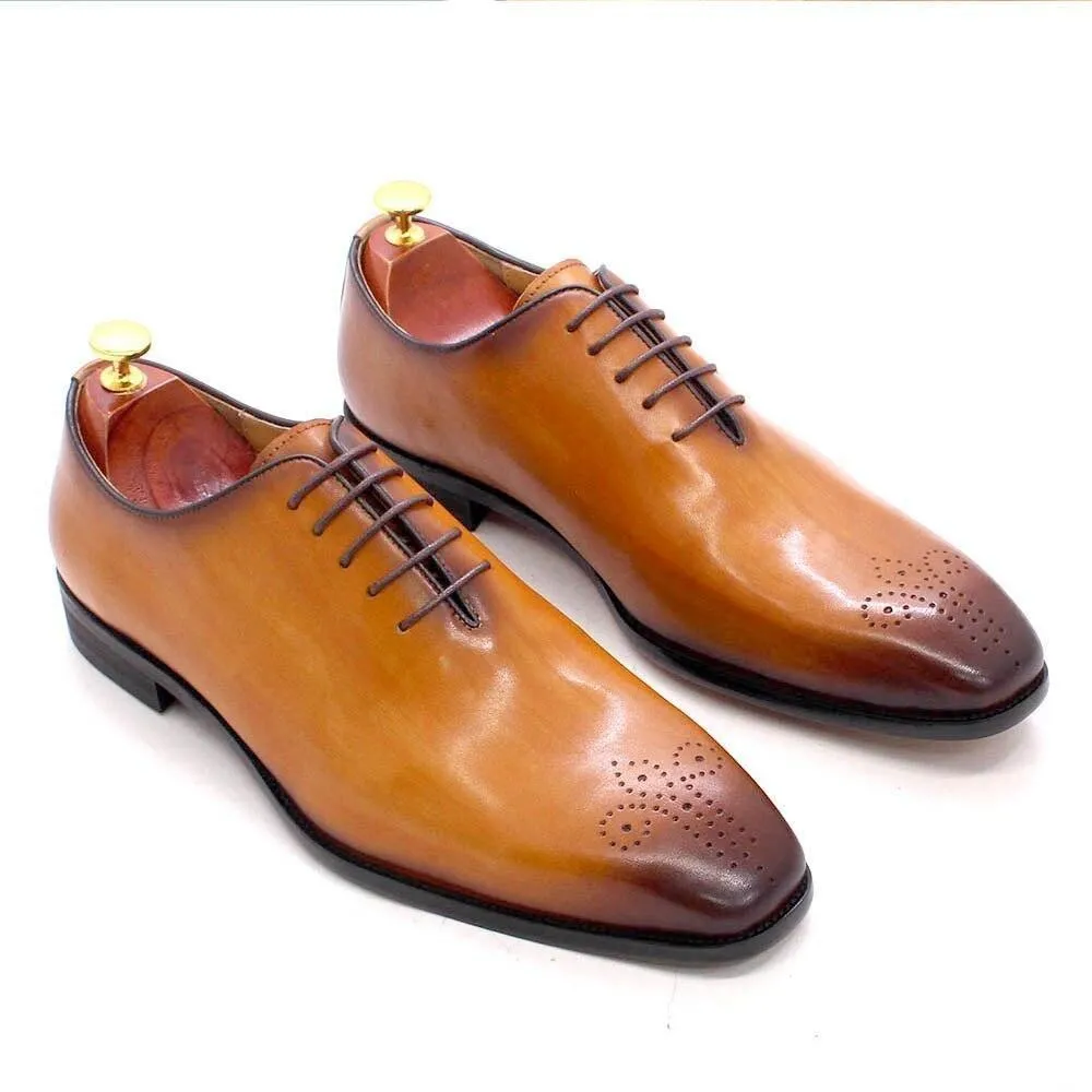 Dress Shoes -  Men Shoes - Formal Oxford Shoes