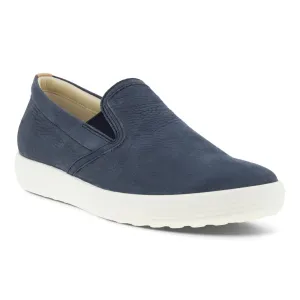 ECCO Women's Soft 7 Casual Slip-On - Marine