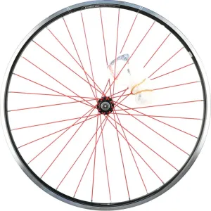 Electra Townie 21D 26" Front Wheel, Clincher, Rim Brake, Quick Release, Schrader