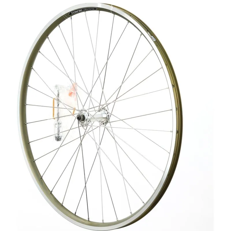 Electra Townie 7D 26" Front Wheel, Clincher, 100mm hub, Rim Brake, QR, Schrader