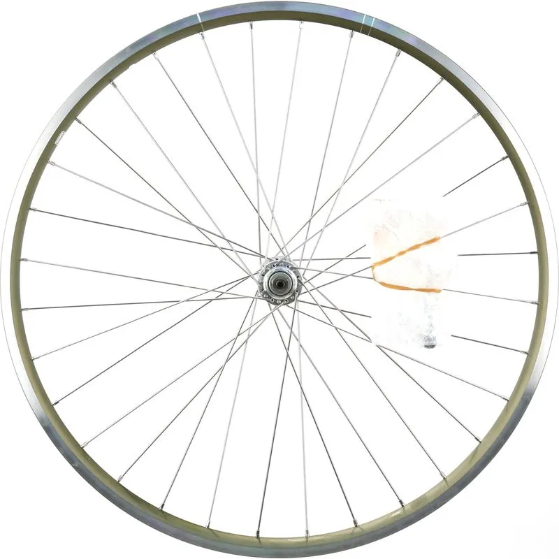 Electra Townie 7D 26" Front Wheel, Clincher, 100mm hub, Rim Brake, QR, Schrader