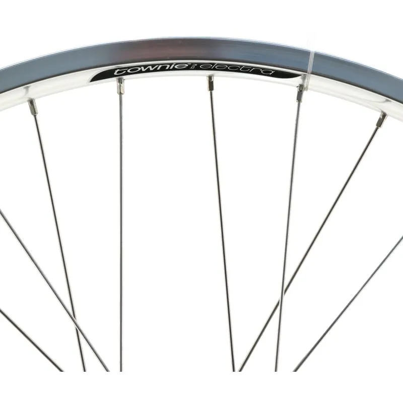 Electra Townie Go! 26" Front Wheel, Clincher, 100mm Hub, Roller Brake, Bolt-On