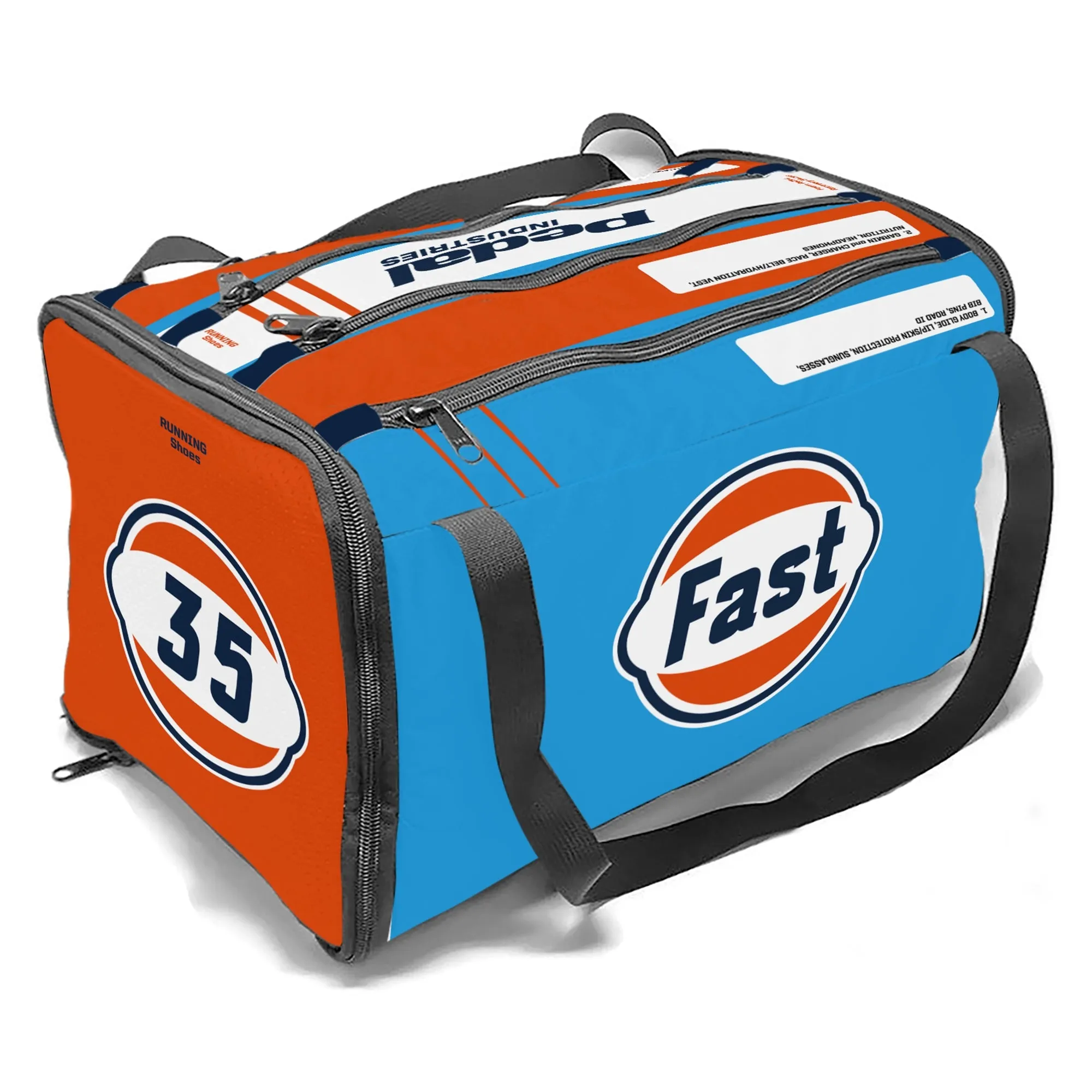 FAST 2023 RUNNING RACEDAY BAG™ Blue-Orange