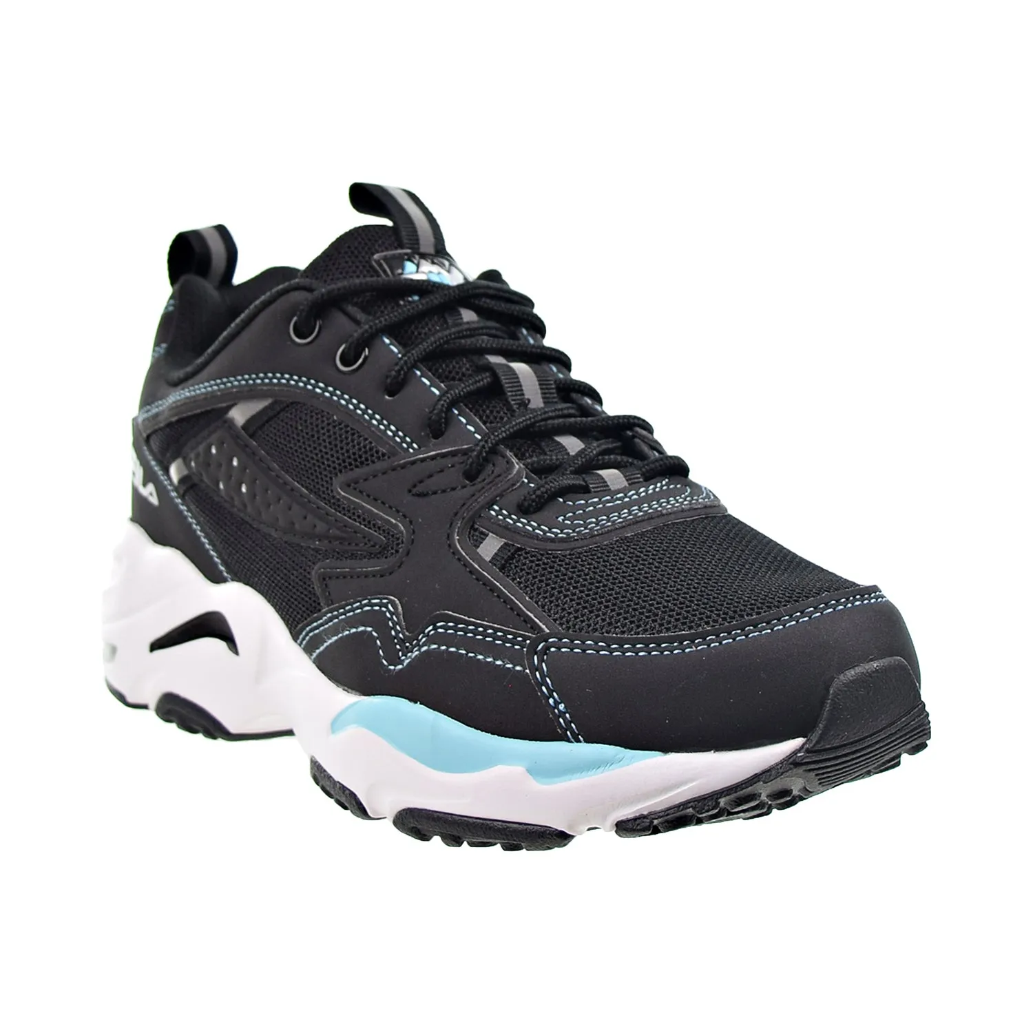 Fila Trail Tracer Men's Shoes Black-White-Metallic Silver