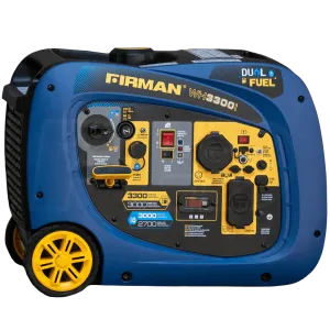 Firman WH03041 3000W/3300W 30 Amp Recoil Start Parallel Ready Dual Fuel Inverter Generator New