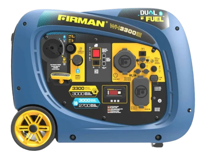 Firman WH03042 3000W/3300W 30 Amp Electric Start Parallel Ready Dual Fuel Inverter Generator New