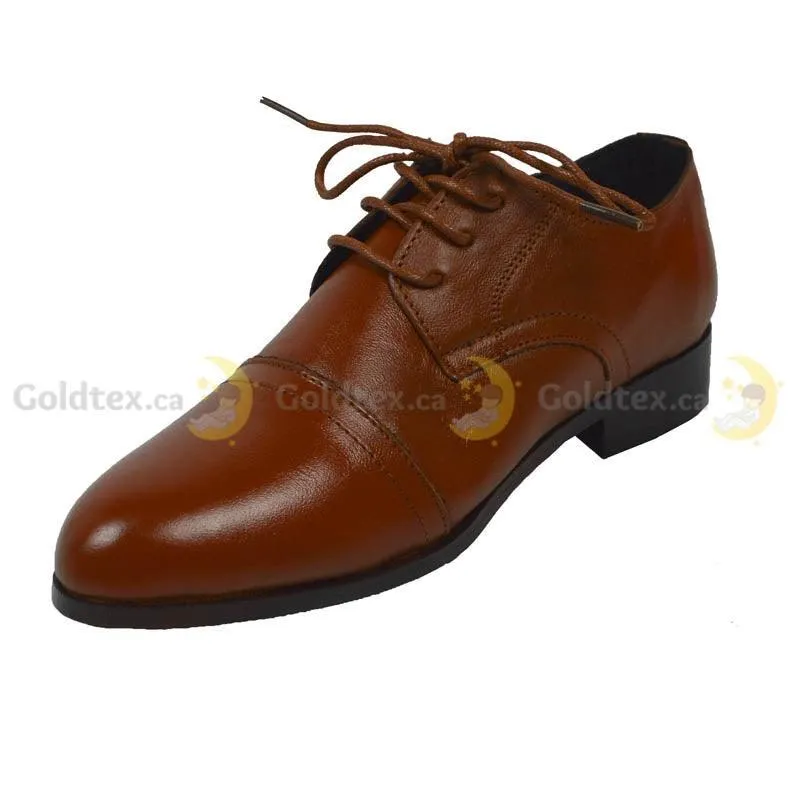 Formal Kids Wear Boys Leather Dress Shoes