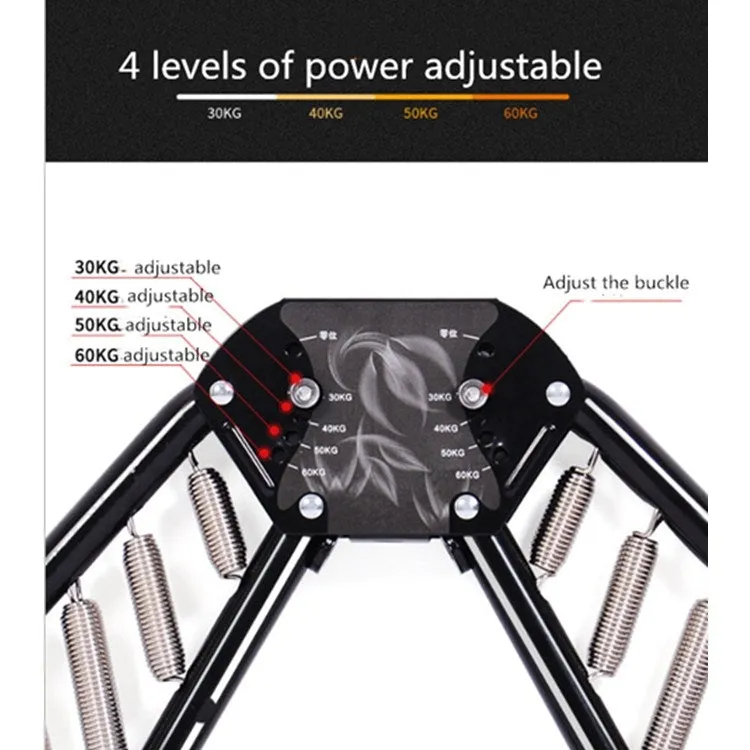 Four-gear Power Adjustable Multifunction Arm Strength Training Device, Specification:30/40/50/60KG