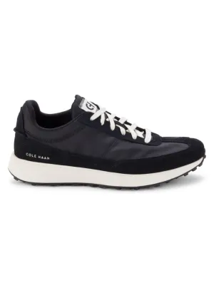 GC Midtown Sneaker with Cole Haan Contrast Sole in Black Ivory