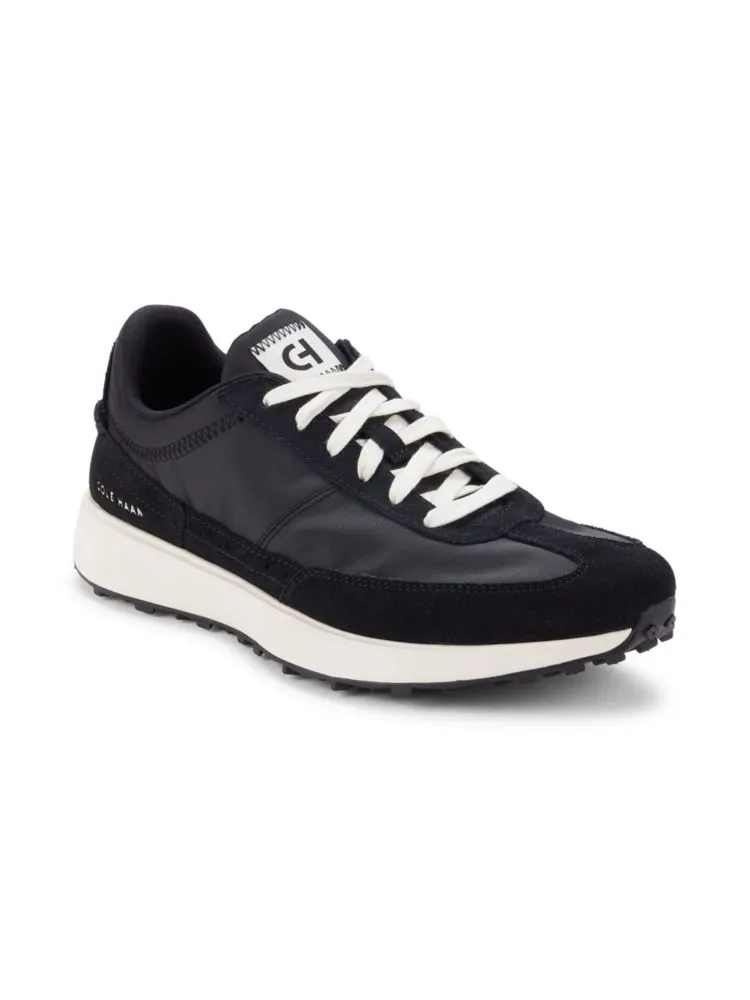 GC Midtown Sneaker with Cole Haan Contrast Sole in Black Ivory