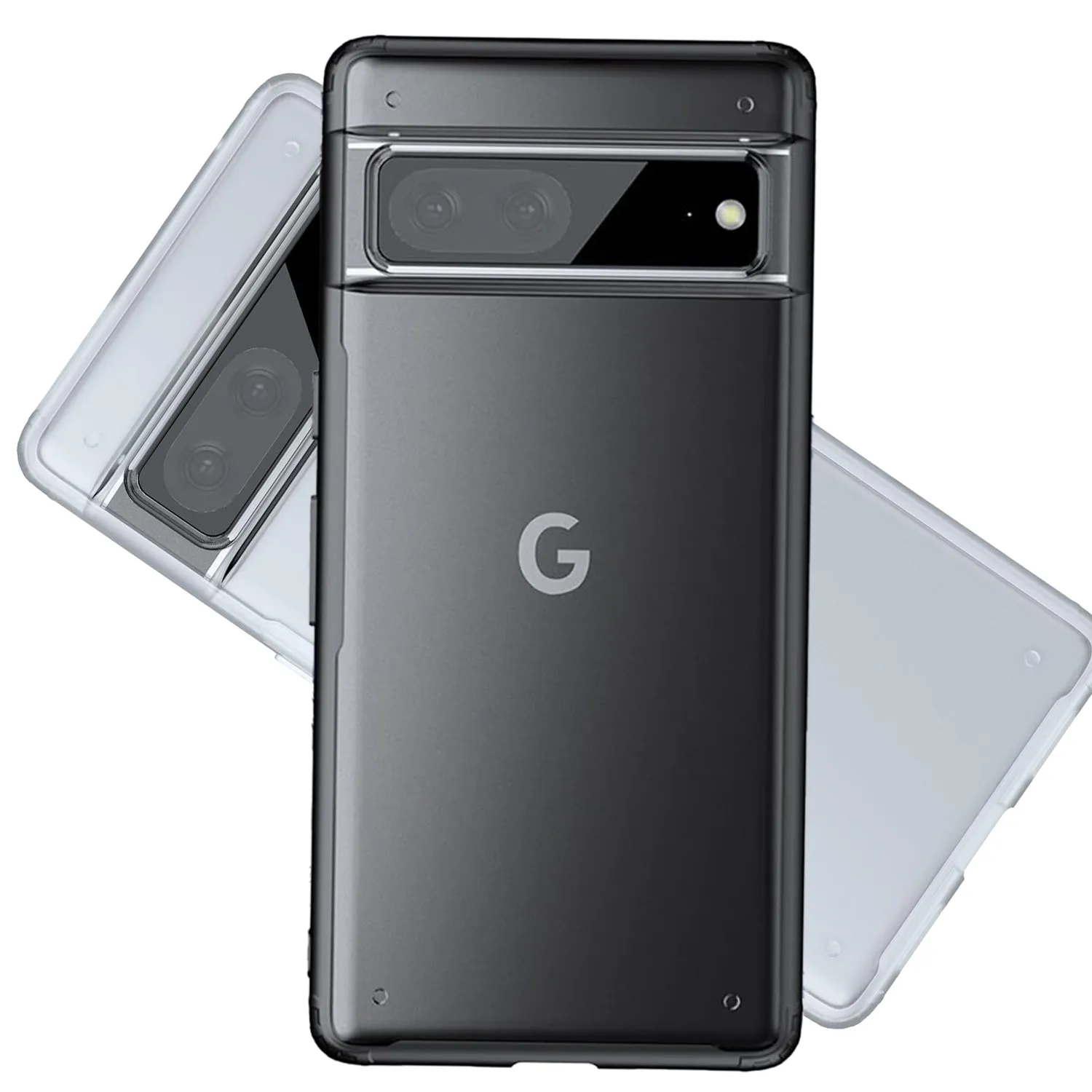 Google Pixel 7 Back Cover Case | Hybrid - Hazy Black