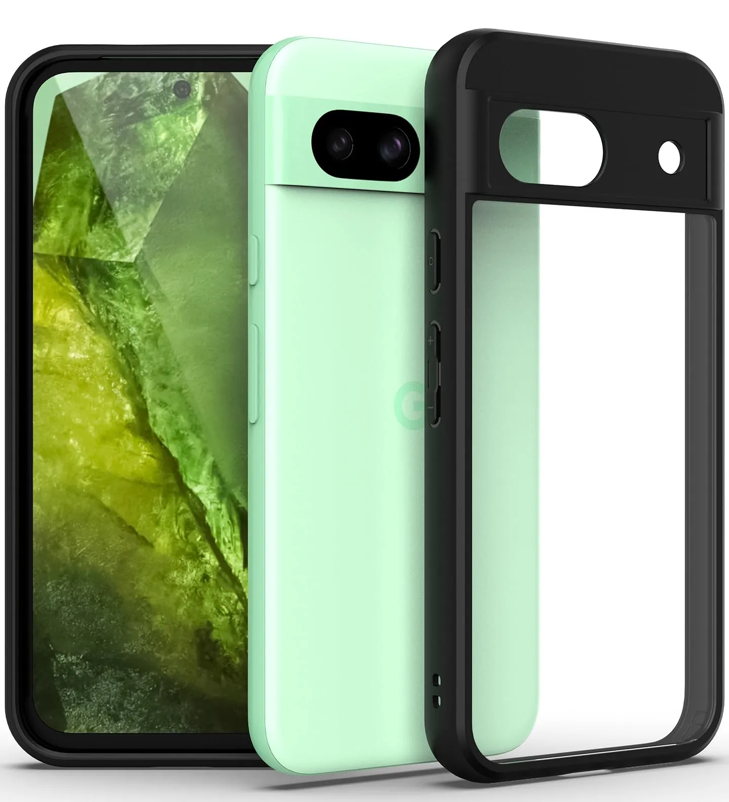 Google Pixel 8a Back Cover Case | Hybrid - Clear