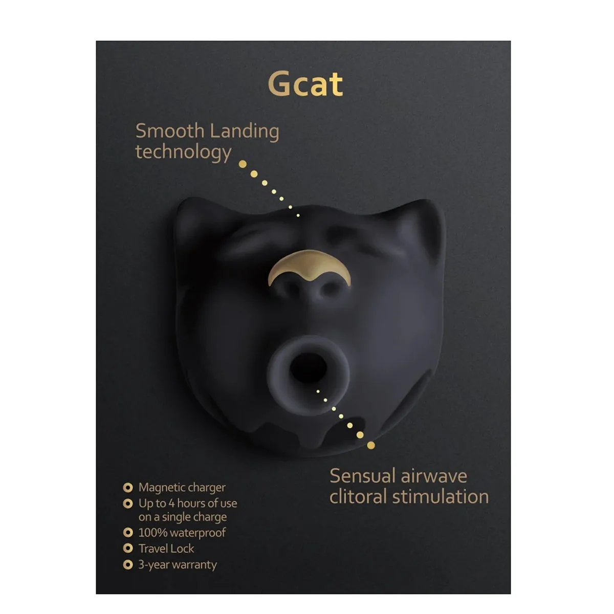 Gvibe Gcat Clitoral Suction Toy