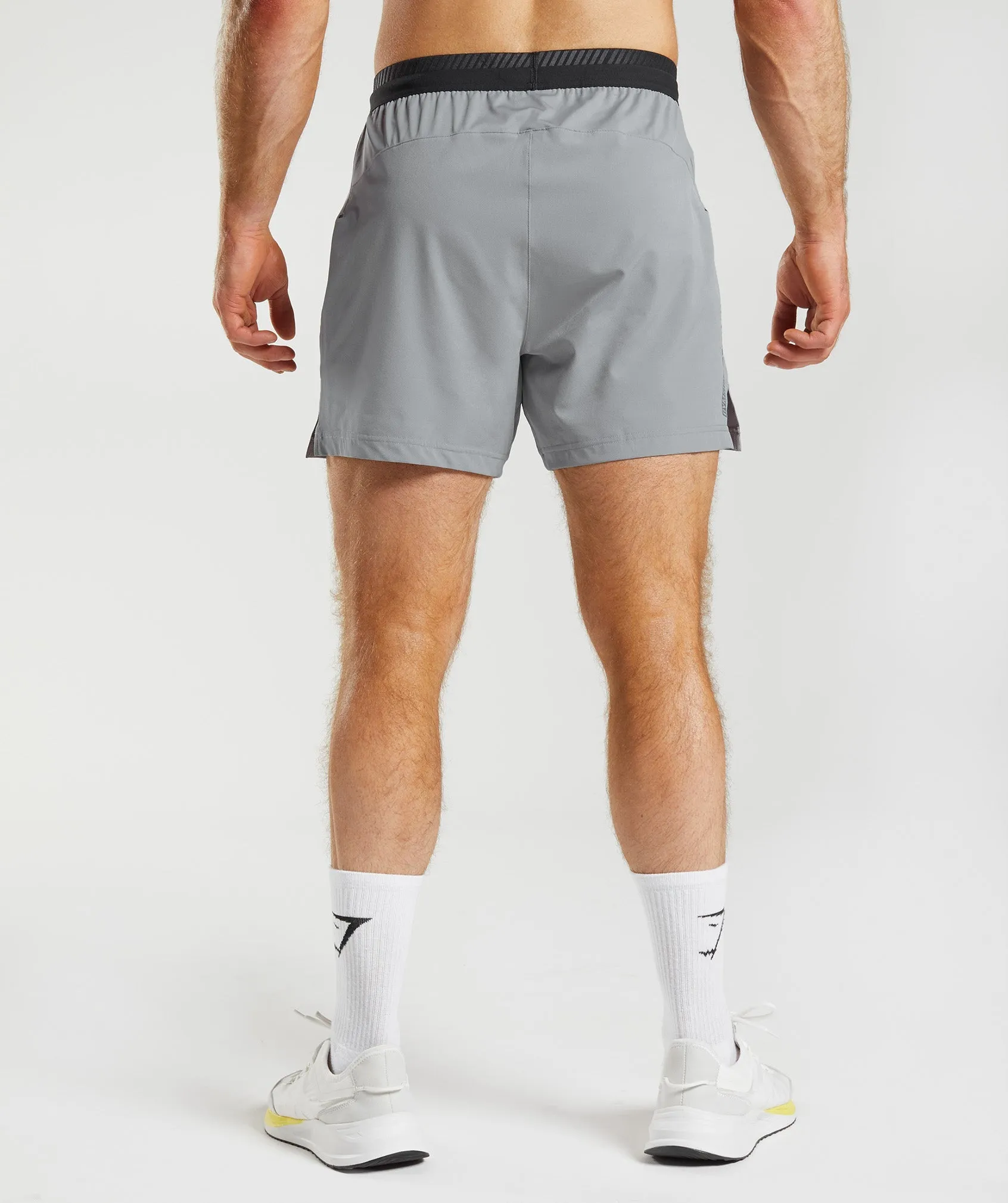 Gymshark Apex 5" Hybrid Shorts - Drift Grey