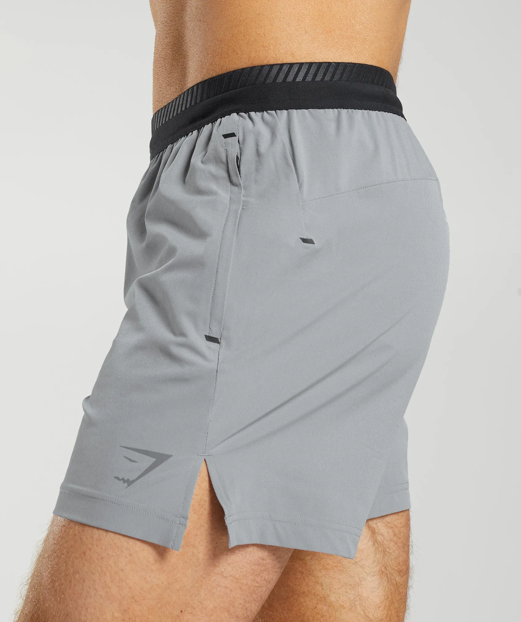 Gymshark Apex 5" Hybrid Shorts - Drift Grey