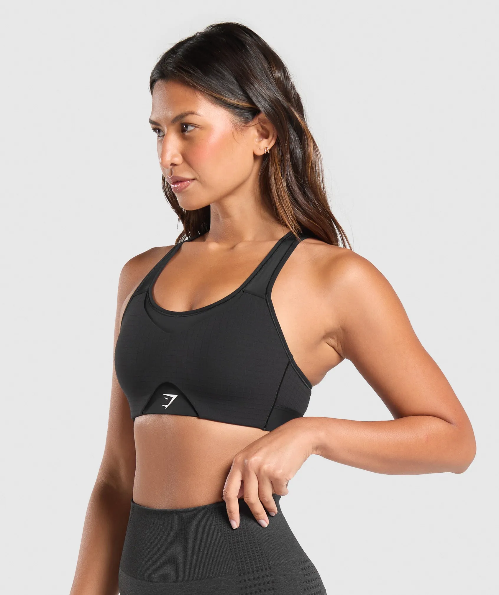 Gymshark Hybrid Sports Bra - Black