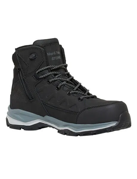 Hard Yakka Atomic Hybrid Lace Up & Side Zip Safety Boot (Y60285)