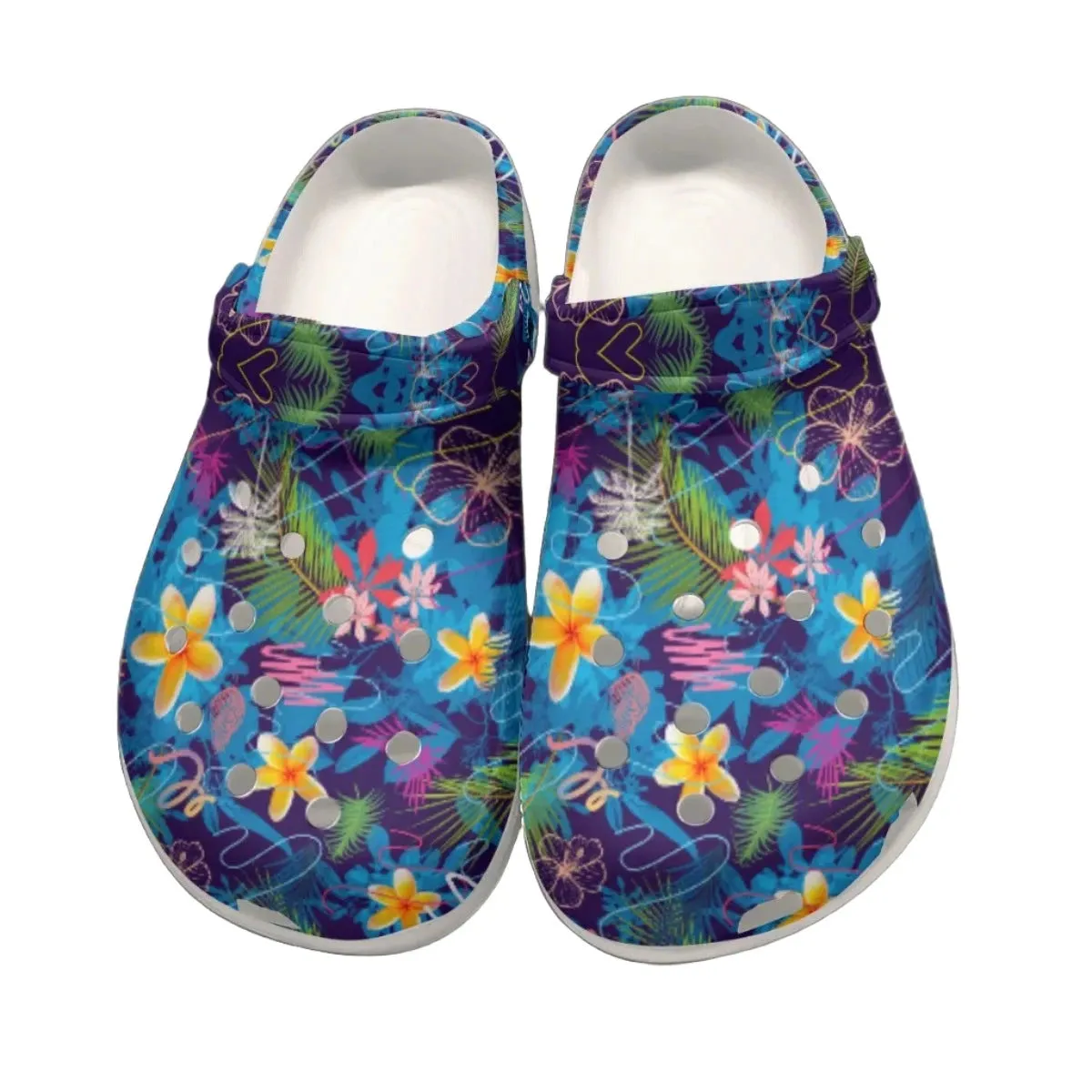 Hawaiian Blue Rubber Shoes up to size 12