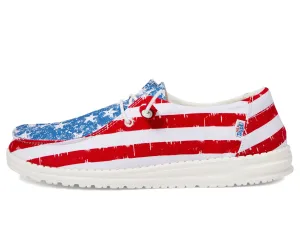 Hey Dude Wendy Patriotic Sneakers