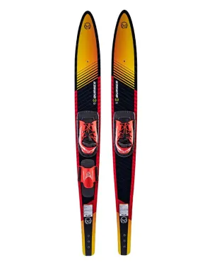 HO Burner 67" Combo Ski's w/ Blaze Boot