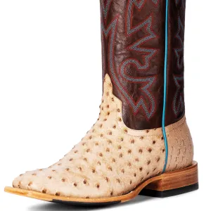 Horse Power Men's Bruciato Full Quill Ostrich Boot