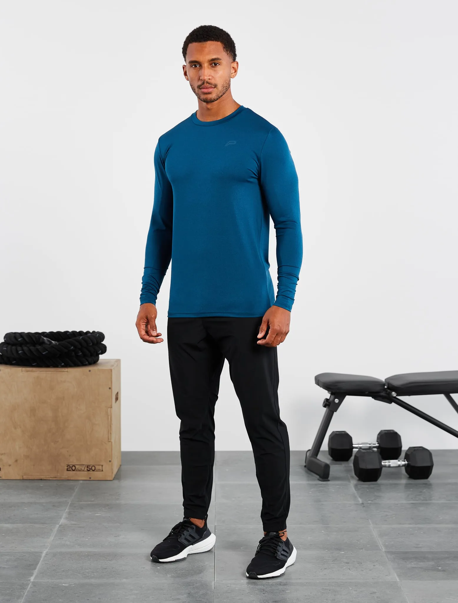 Hybrid Everyday Long Sleeve - Blue Marl