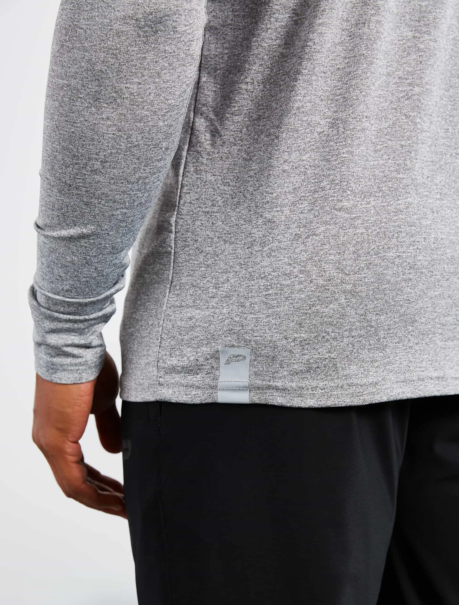 Hybrid Everyday Long Sleeve - Grey Marl