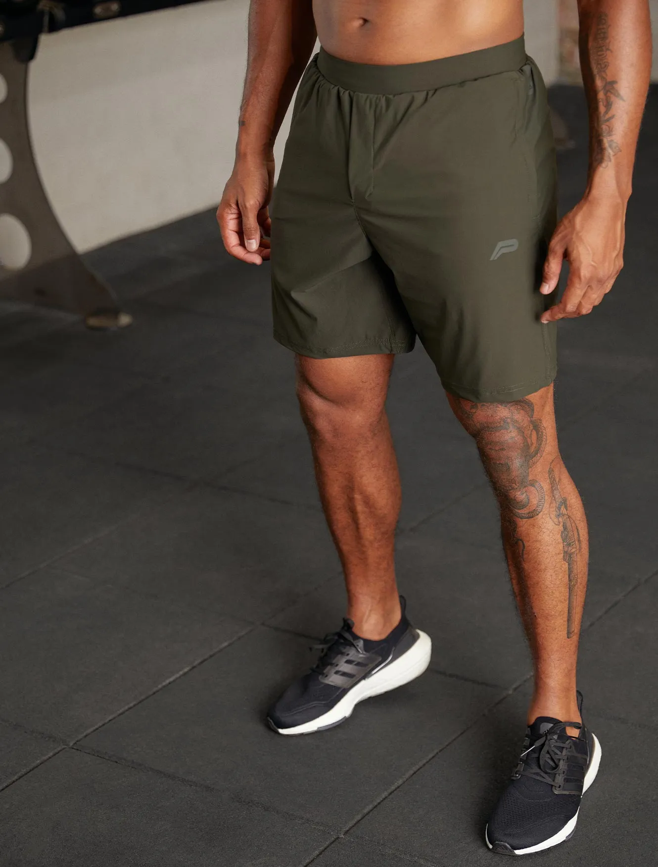 Hybrid Everyday Shorts - Dark Olive