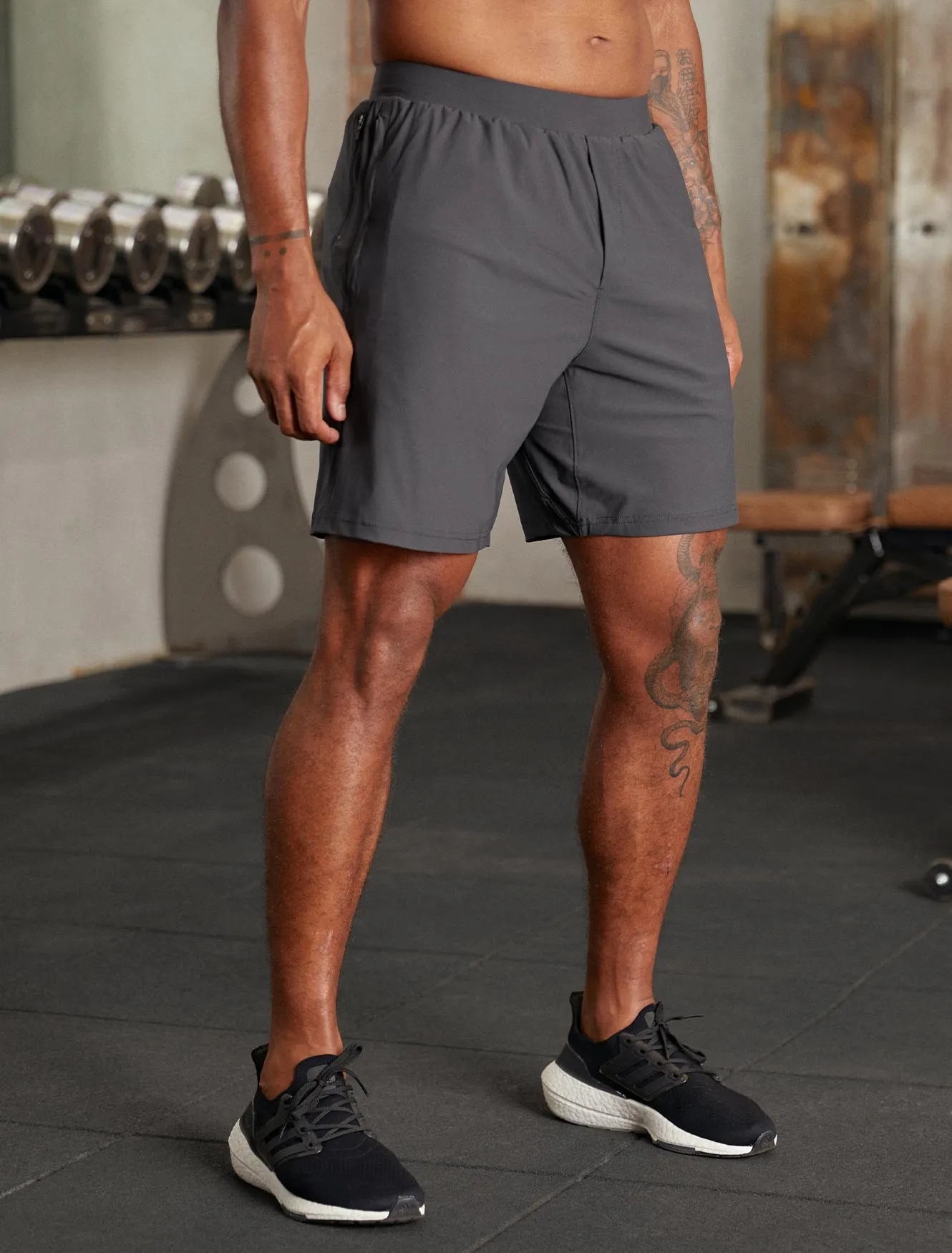 Hybrid Everyday Shorts - Onyx Grey