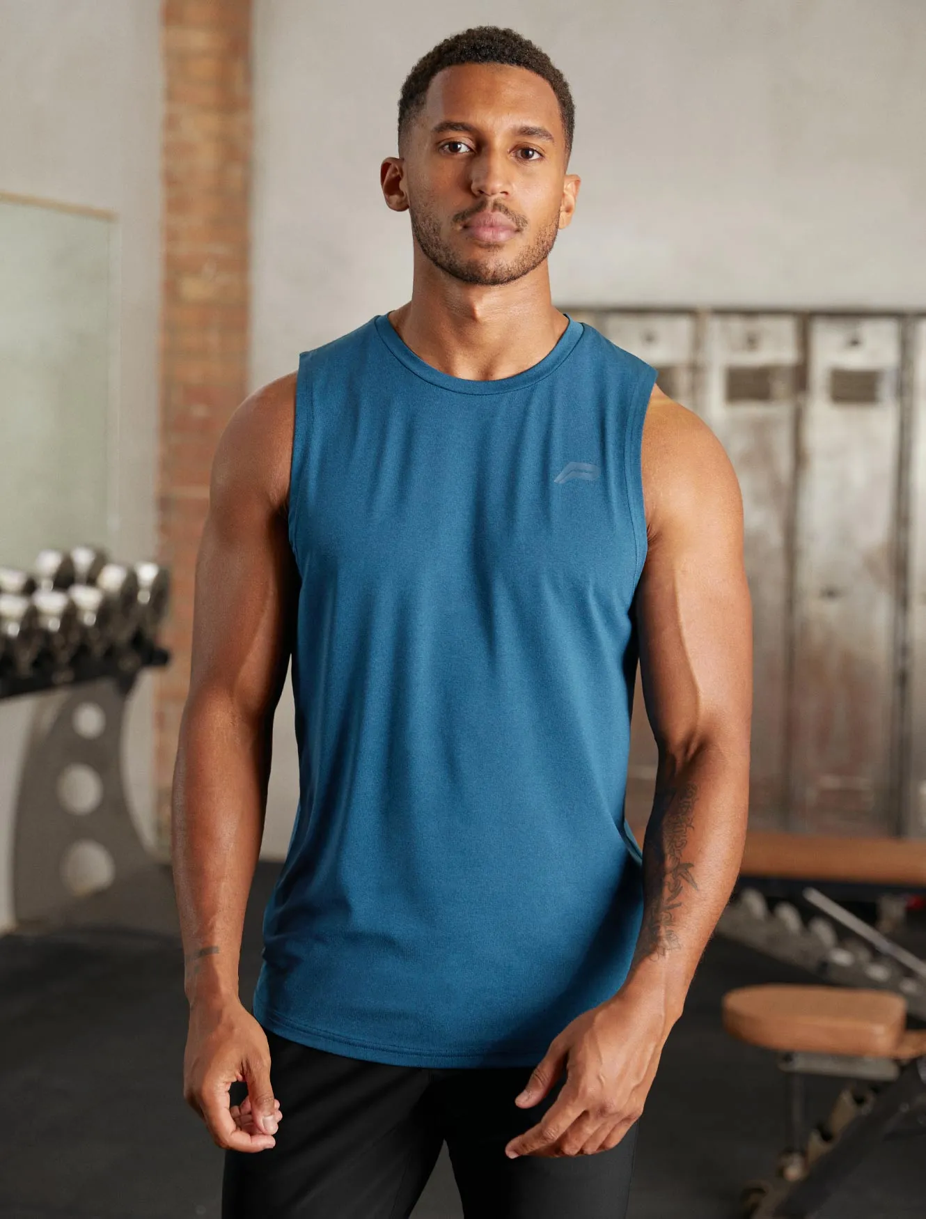 Hybrid Everyday Tank - Blue Marl