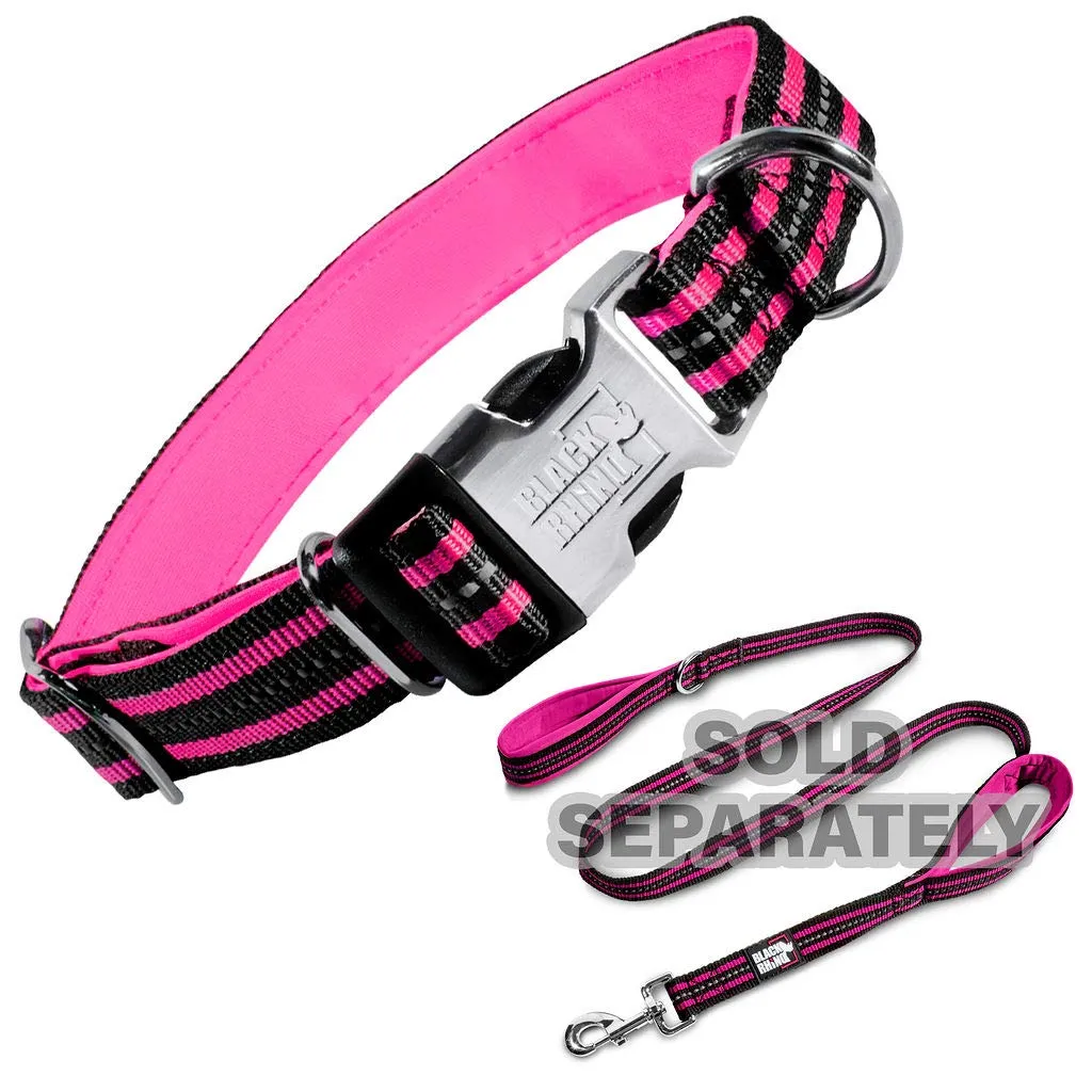 Hybrid Striped Dog Collar (Small/Medium/Large) For Medium Large Breeds | Heavy Duty