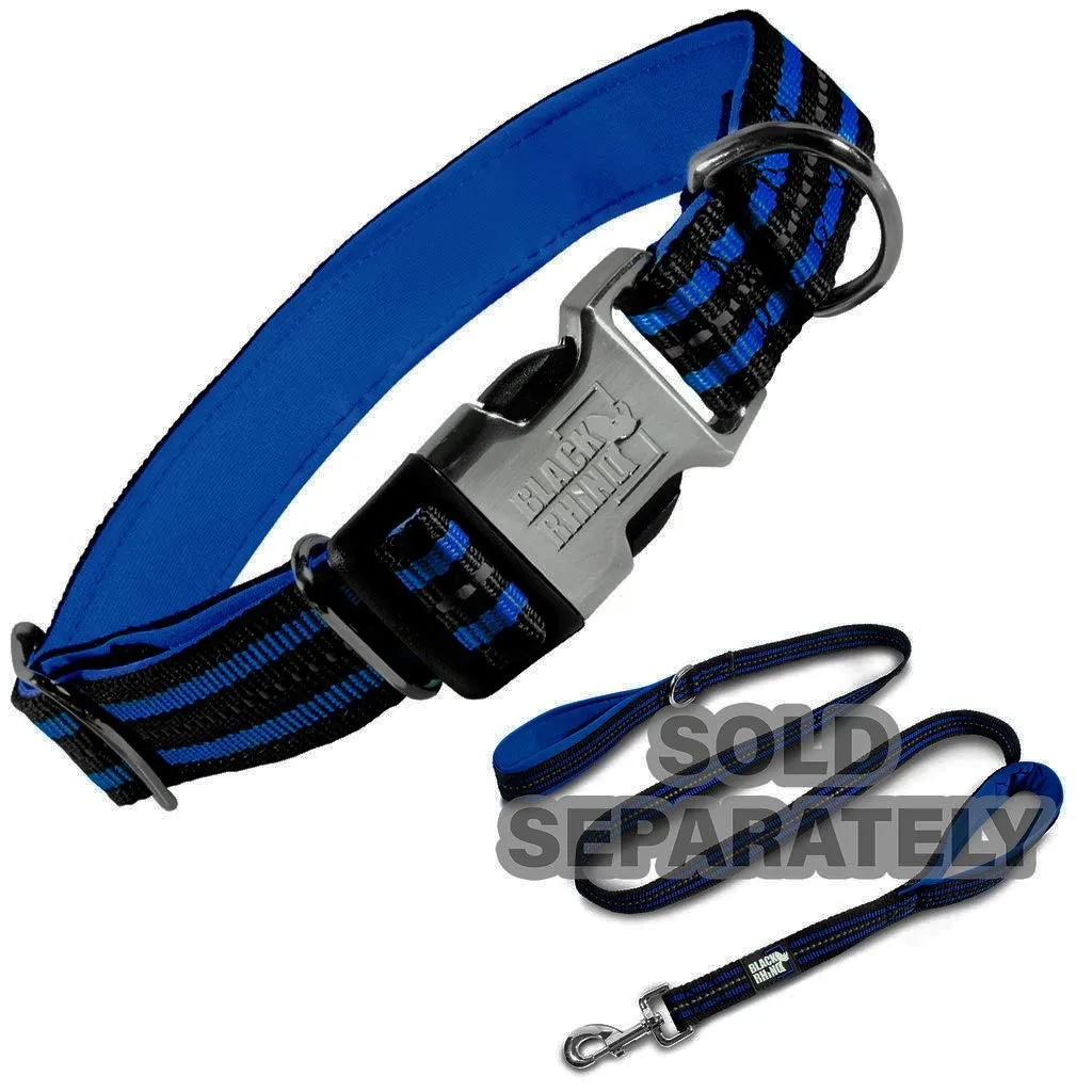 Hybrid Striped Dog Collar (Small/Medium/Large) For Medium Large Breeds | Heavy Duty