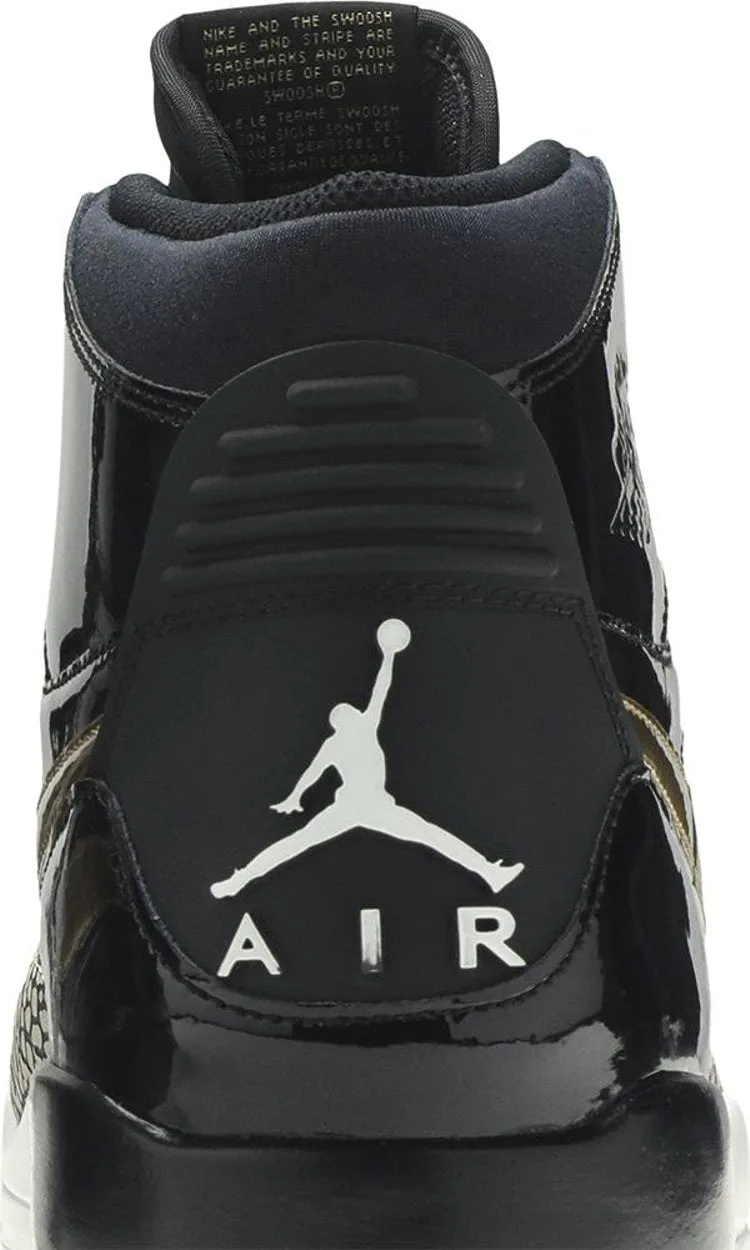 Jordan Legacy 312 Black Gold sneakers, black