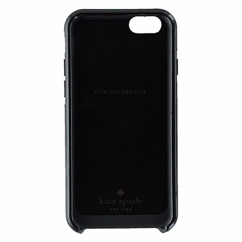 Kate Spade Hybrid Case for Apple iPhone 6/6S - Multi-Color Hearts / Black