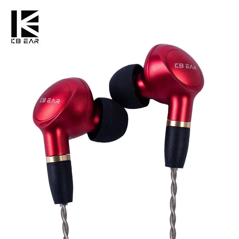 KBEAR Ormosia 10mm Dynamic Composite BA In-Ear Monitor MMCX Earphone