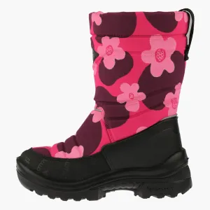 Kids´ winter boots Putkivarsi, Pink Flower