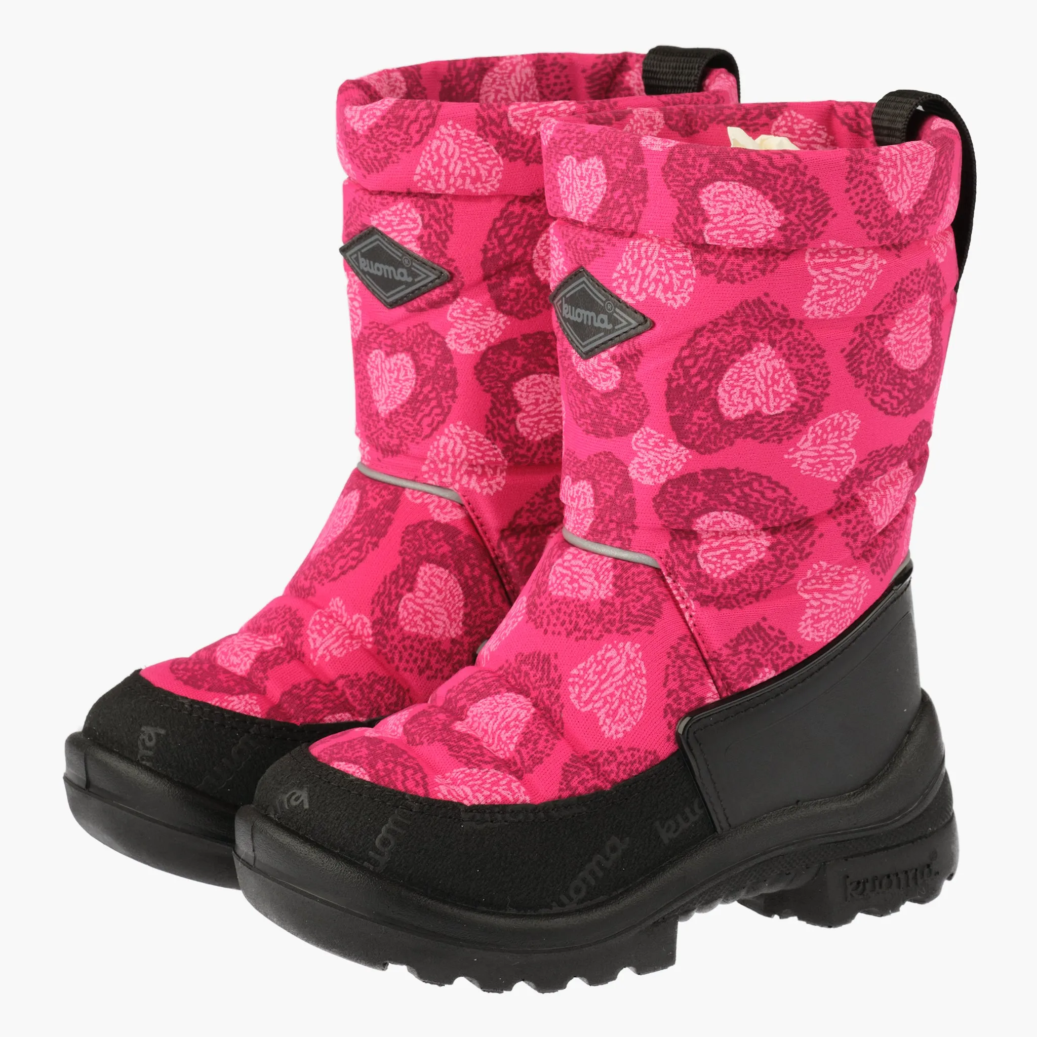 Kids´ winter boots Putkivarsi, Pink Heart