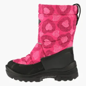 Kids´ winter boots Putkivarsi, Pink Heart