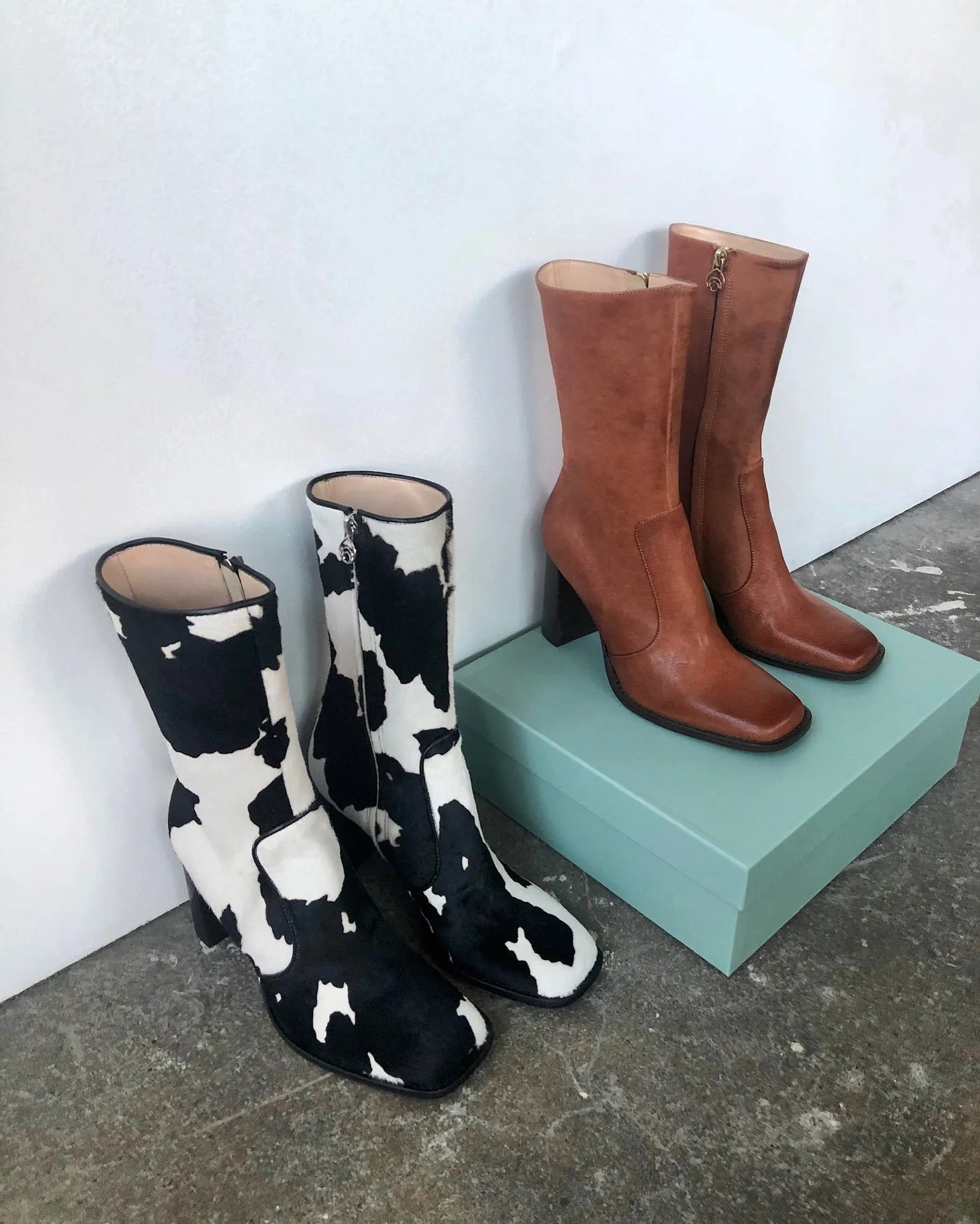 Lauryn Boot in Cow