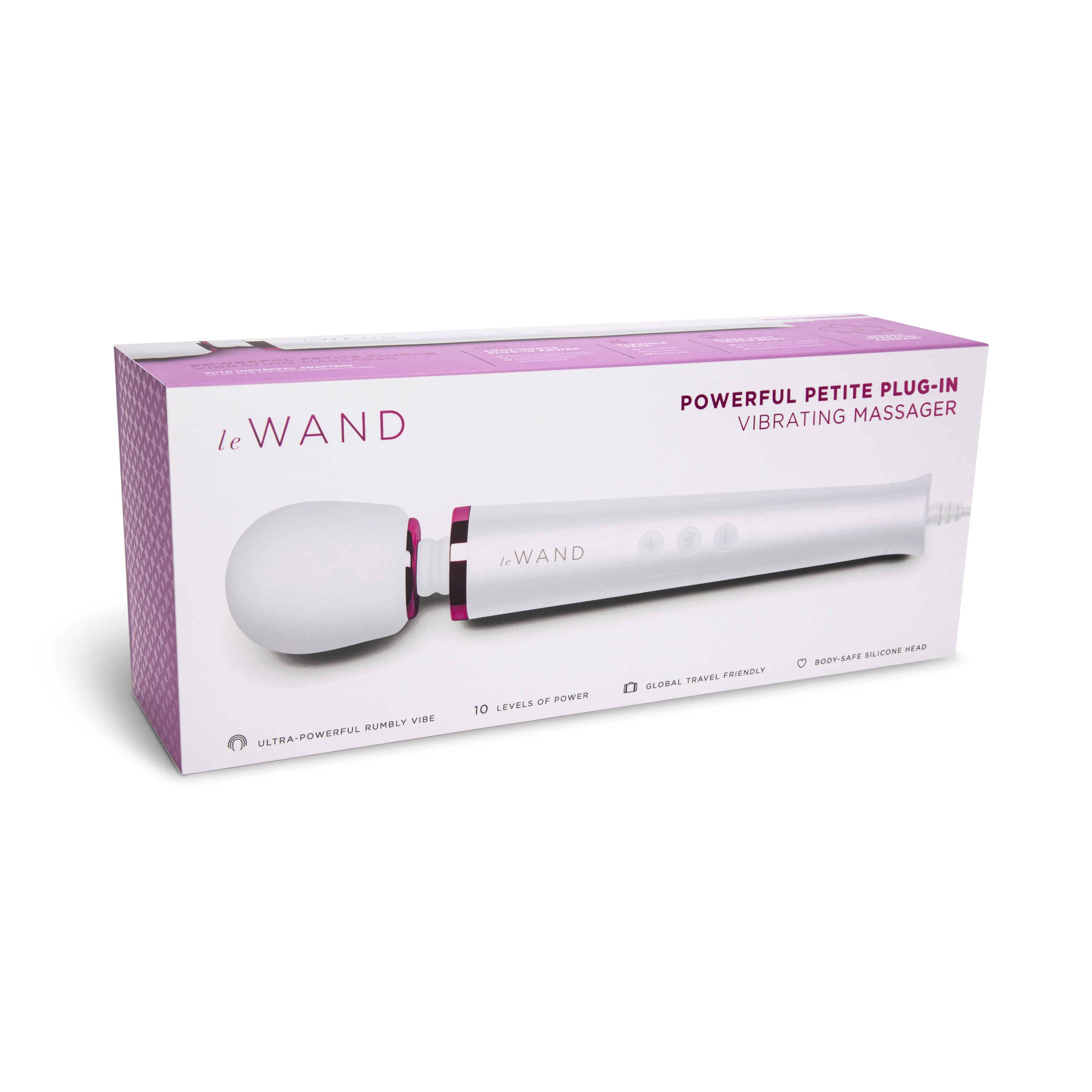 Le Wand Powerful Petite Plug-In Wand Vibrator