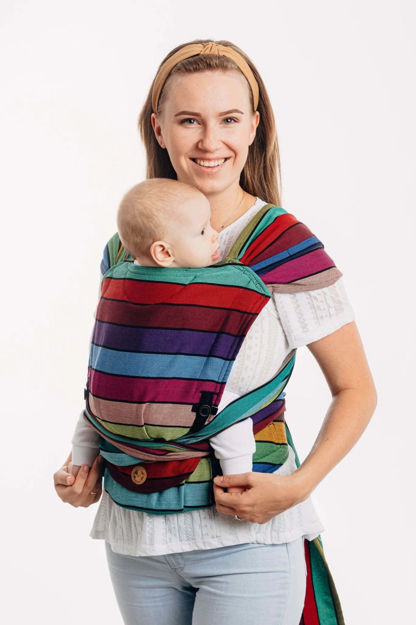 LennyLamb Hybrid Half Buckle Baby Carrier Carousel Of Colour