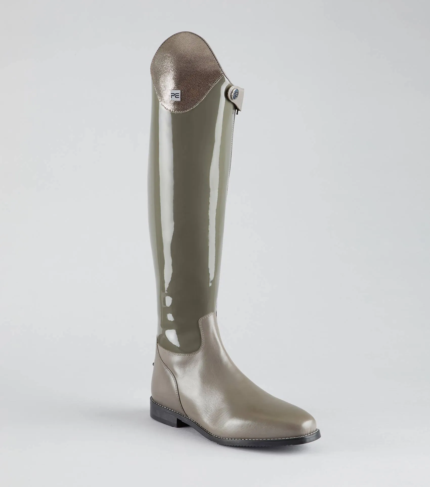 Levade Ladies Leather Dressage Riding Boot Grey